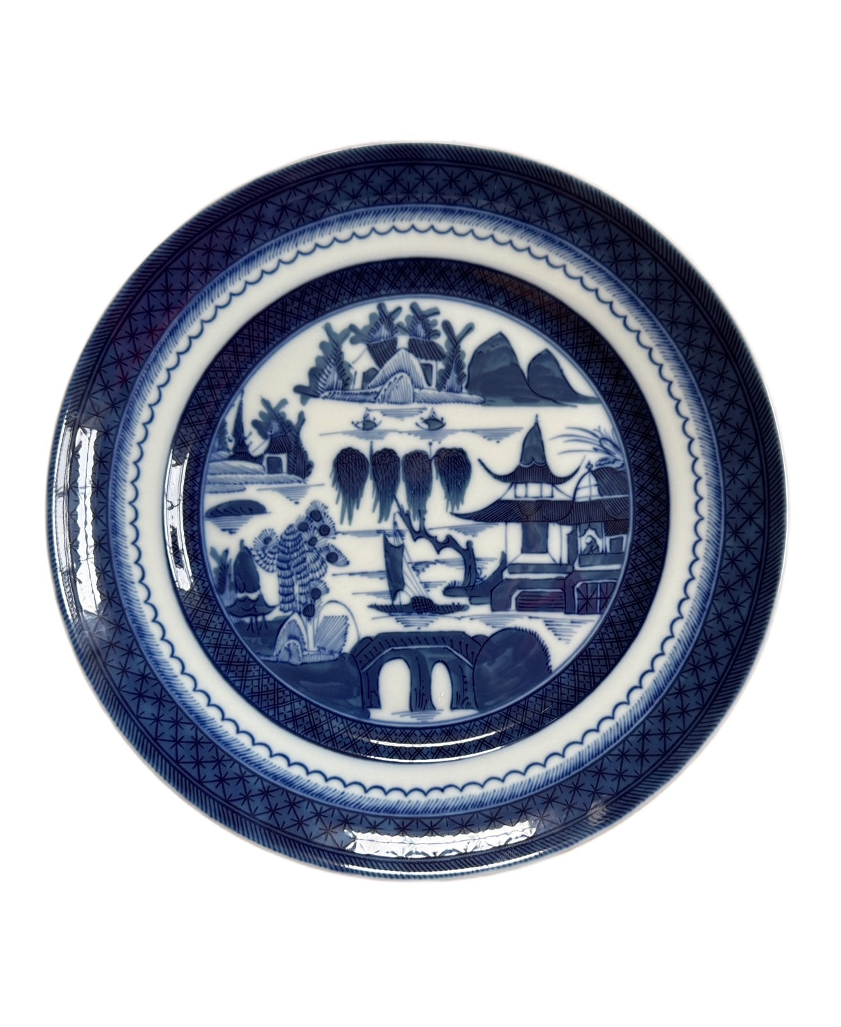 Mottahedeh Blue Canton Plate