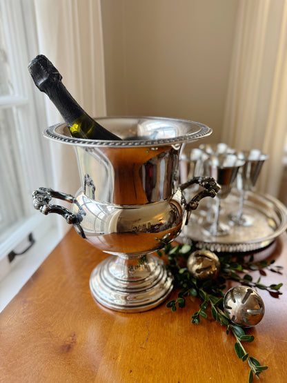 Silver Plate Champagne Bucket